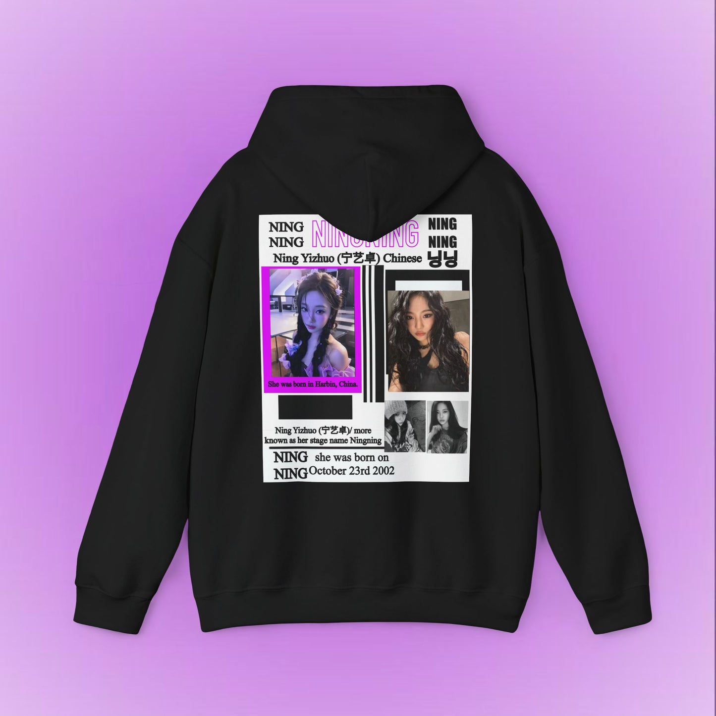NingNing Profile Hoodie