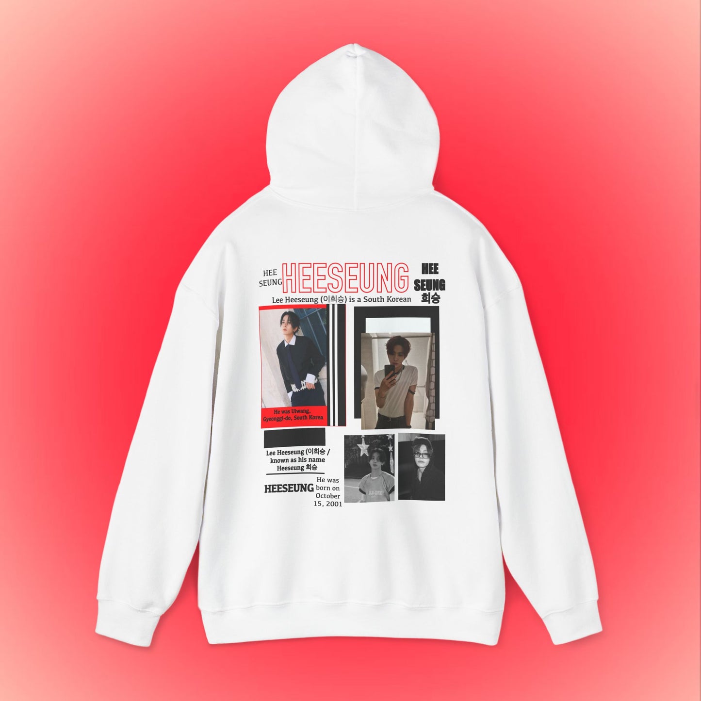 Heeseung Profile Hoodie