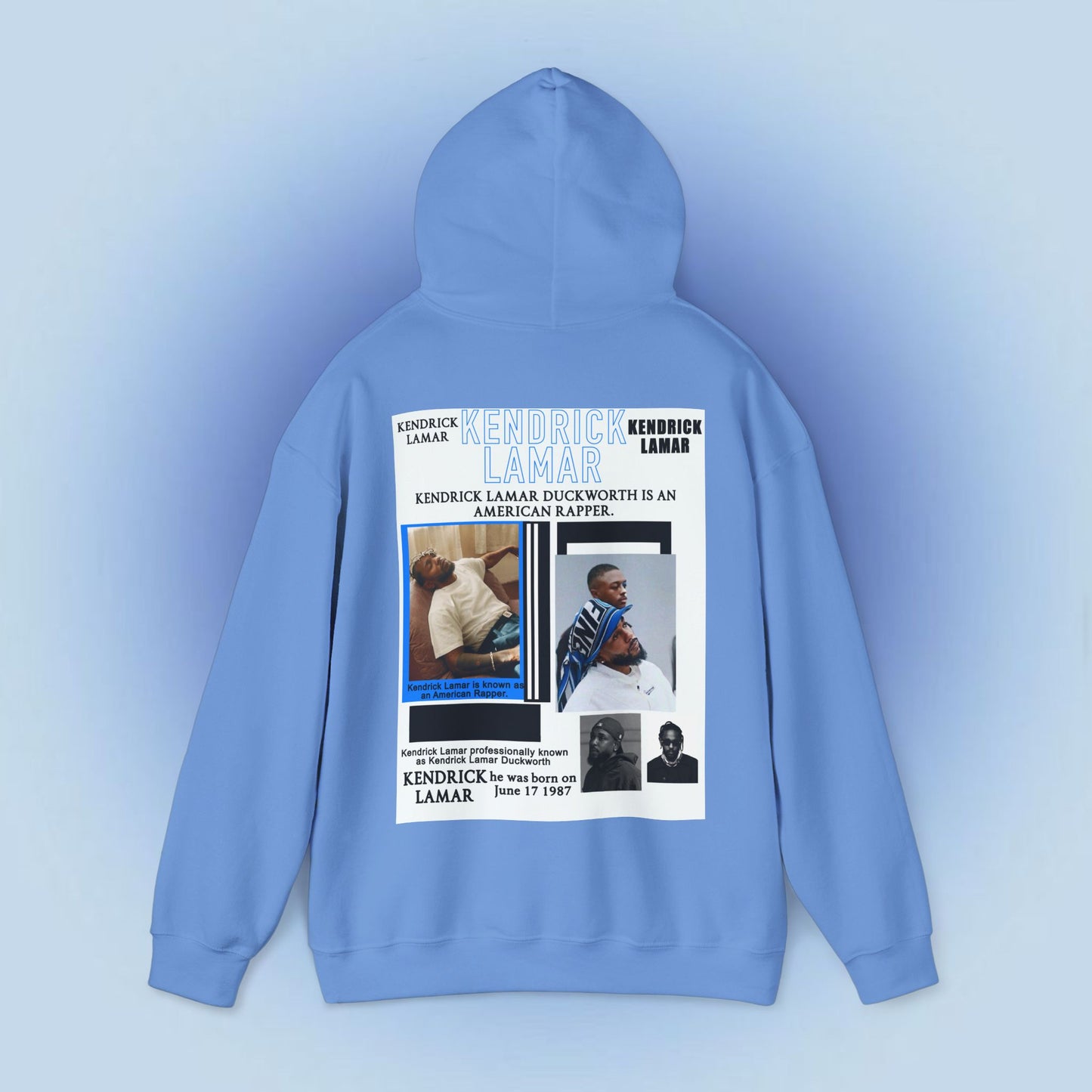 Kendrick Lamar Profile Hoodie