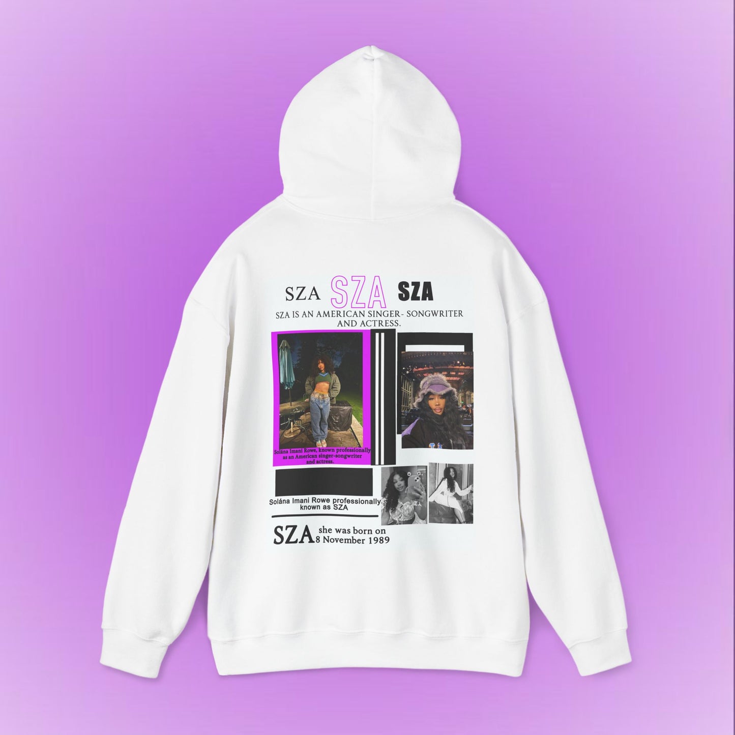 SZA Profile Hoodie