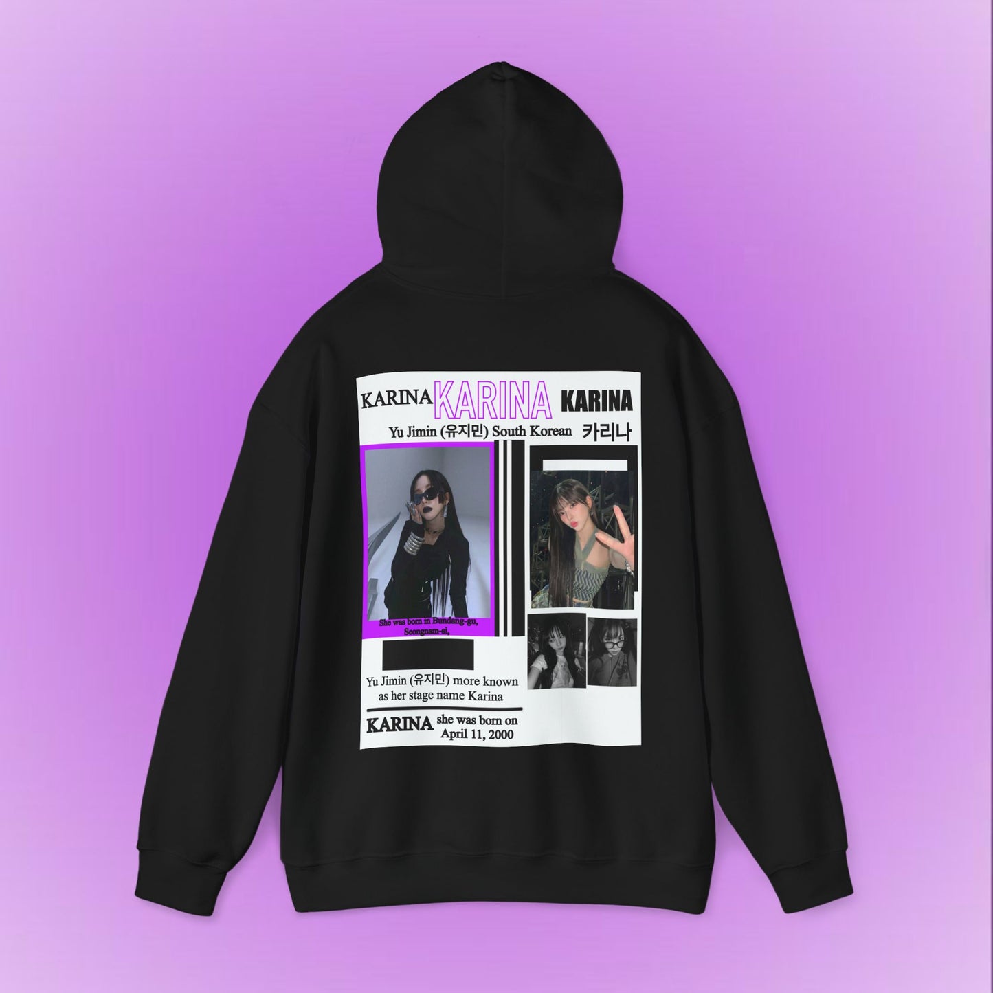Karina Profile Hoodie