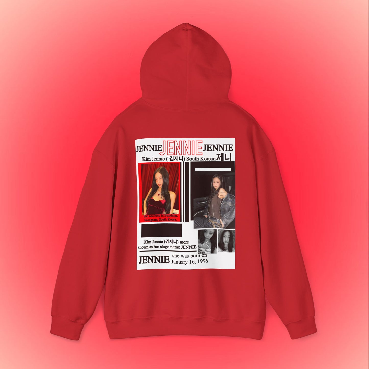 Jennie Profile Hoodie