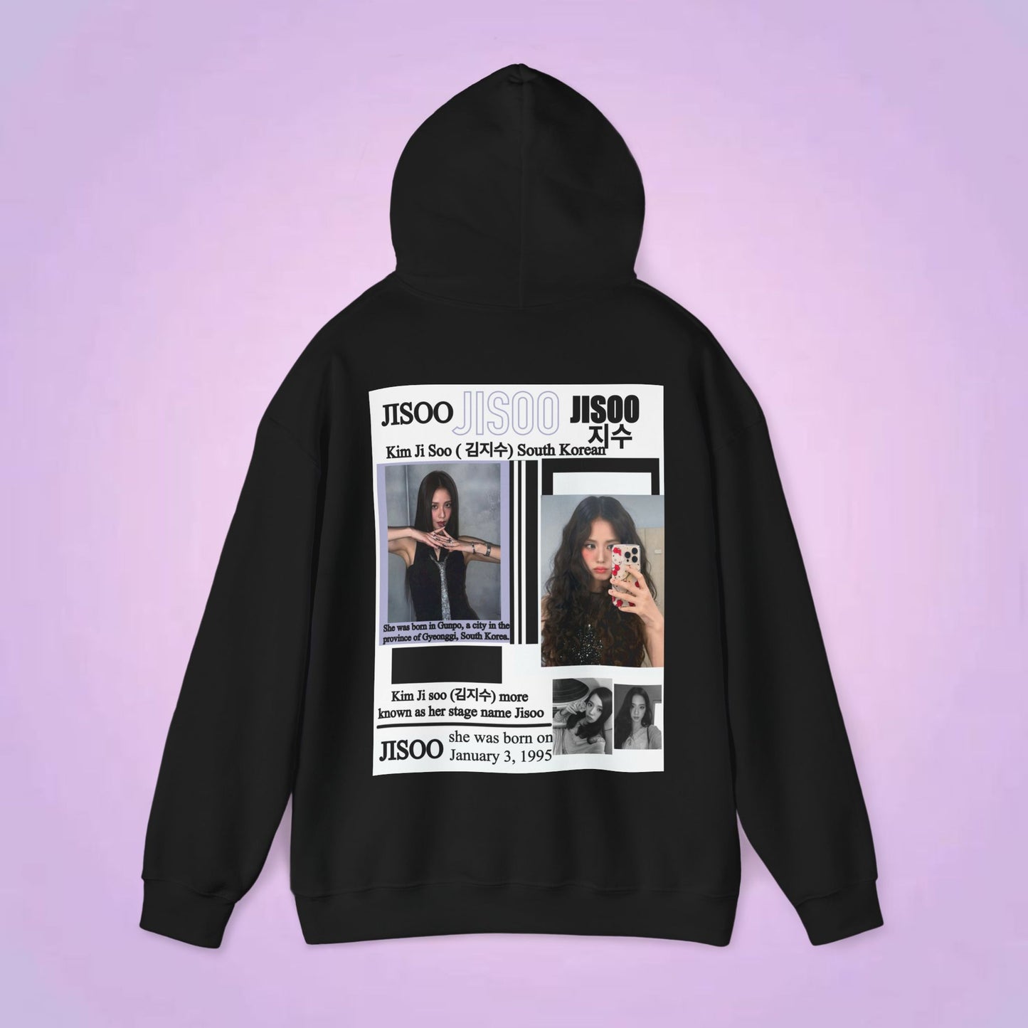 Jisoo Profile Hoodie