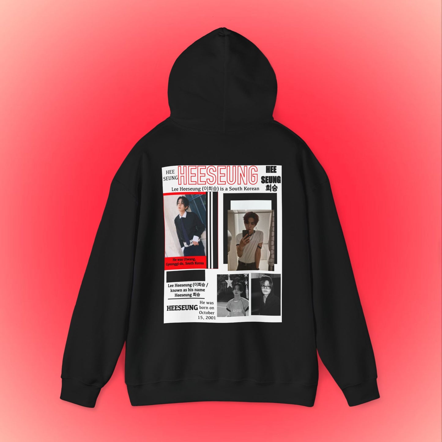 Heeseung Profile Hoodie