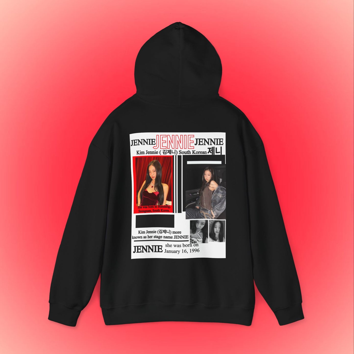 Jennie Profile Hoodie
