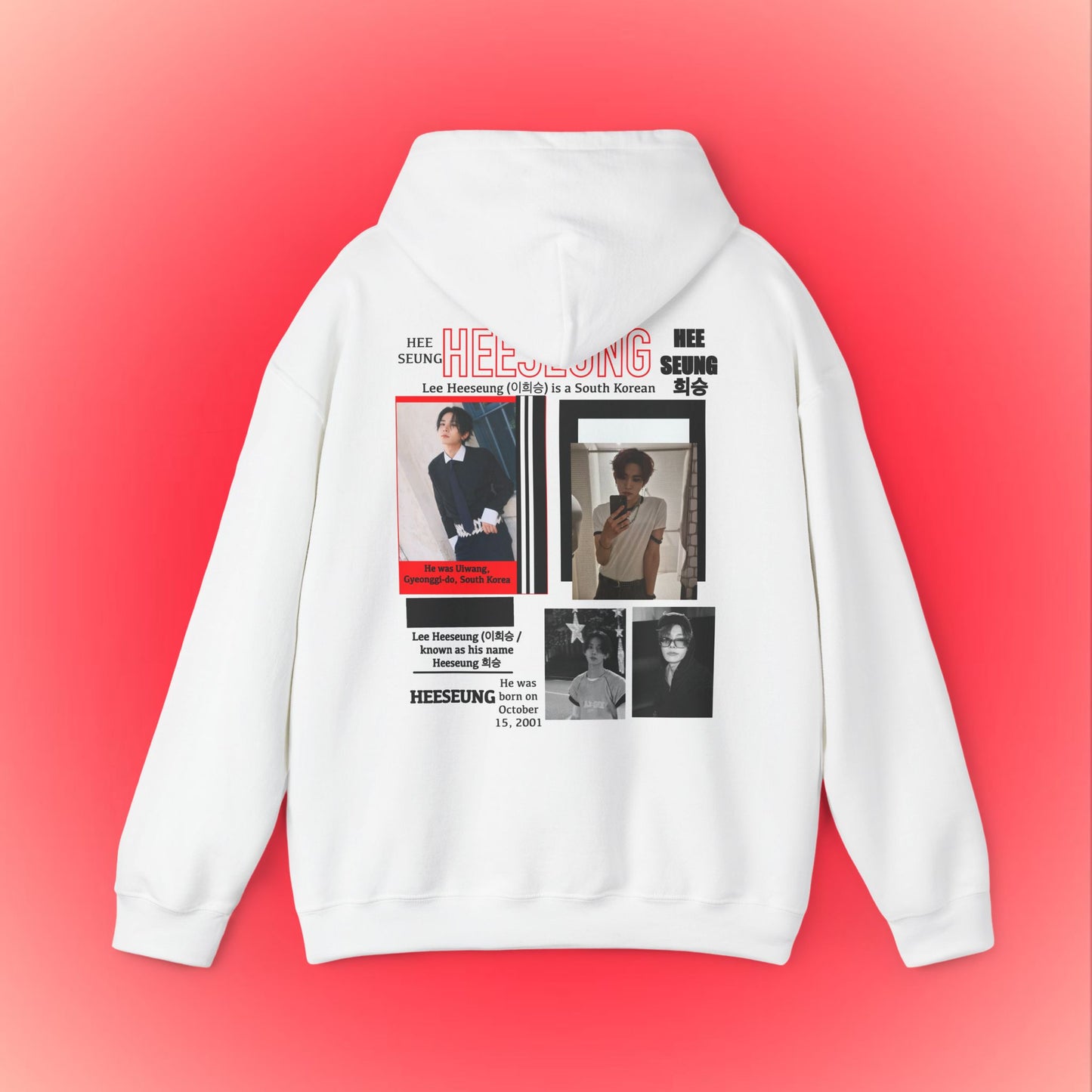 Heeseung Profile Hoodie