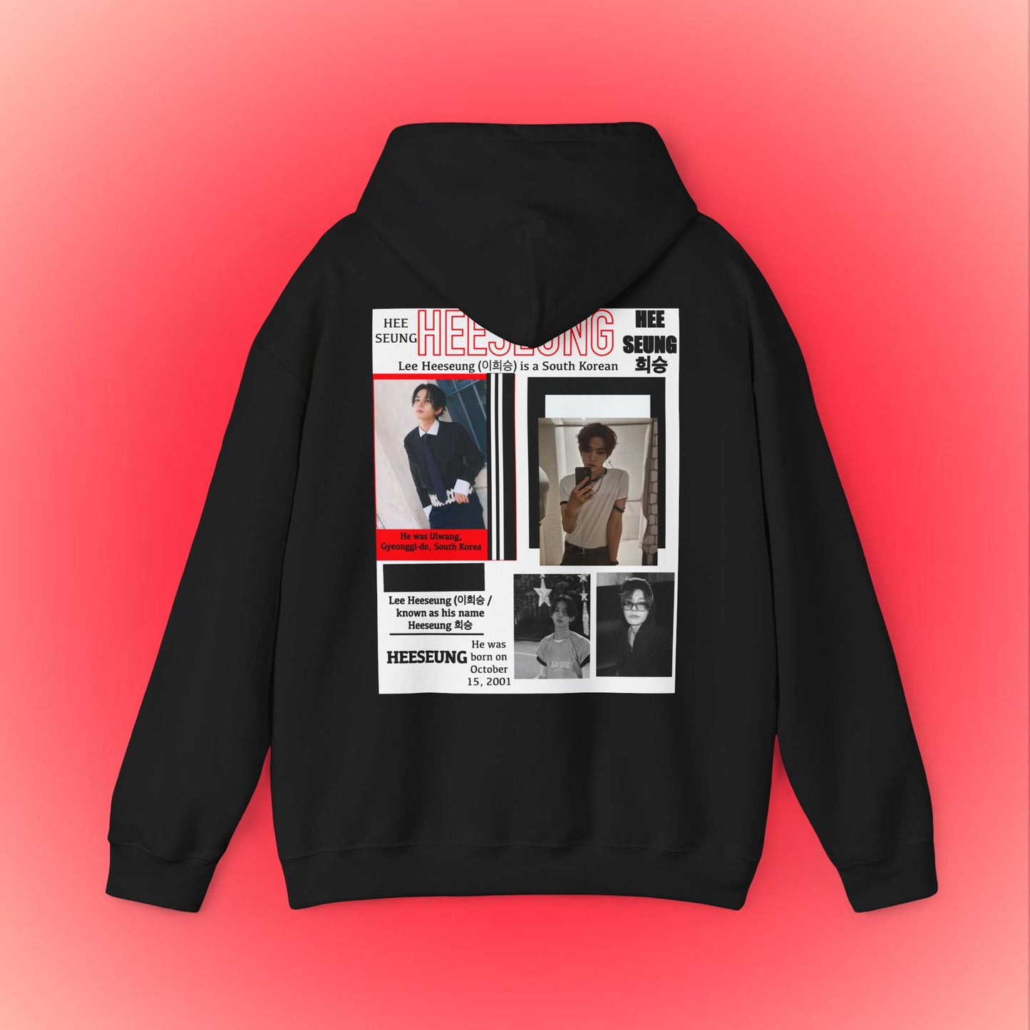 Heeseung Profile Hoodie