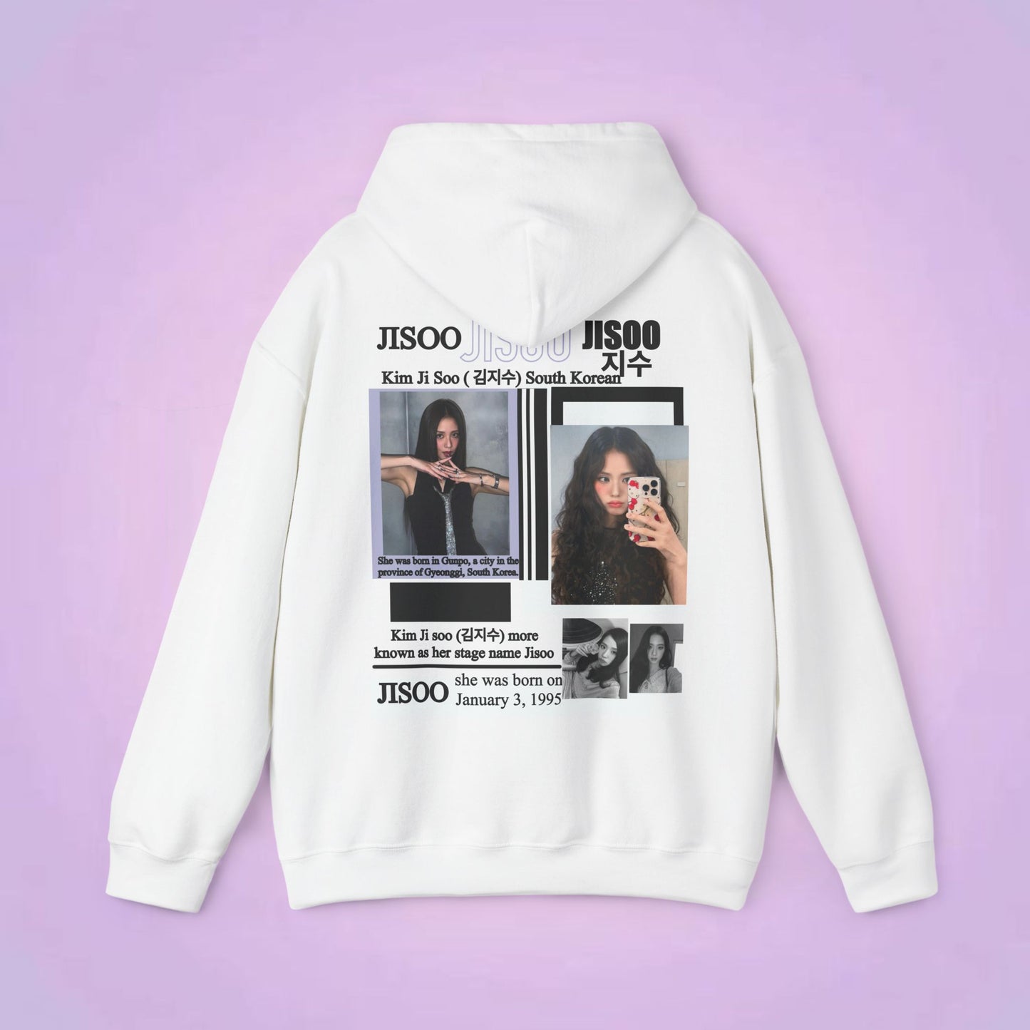 Jisoo Profile Hoodie