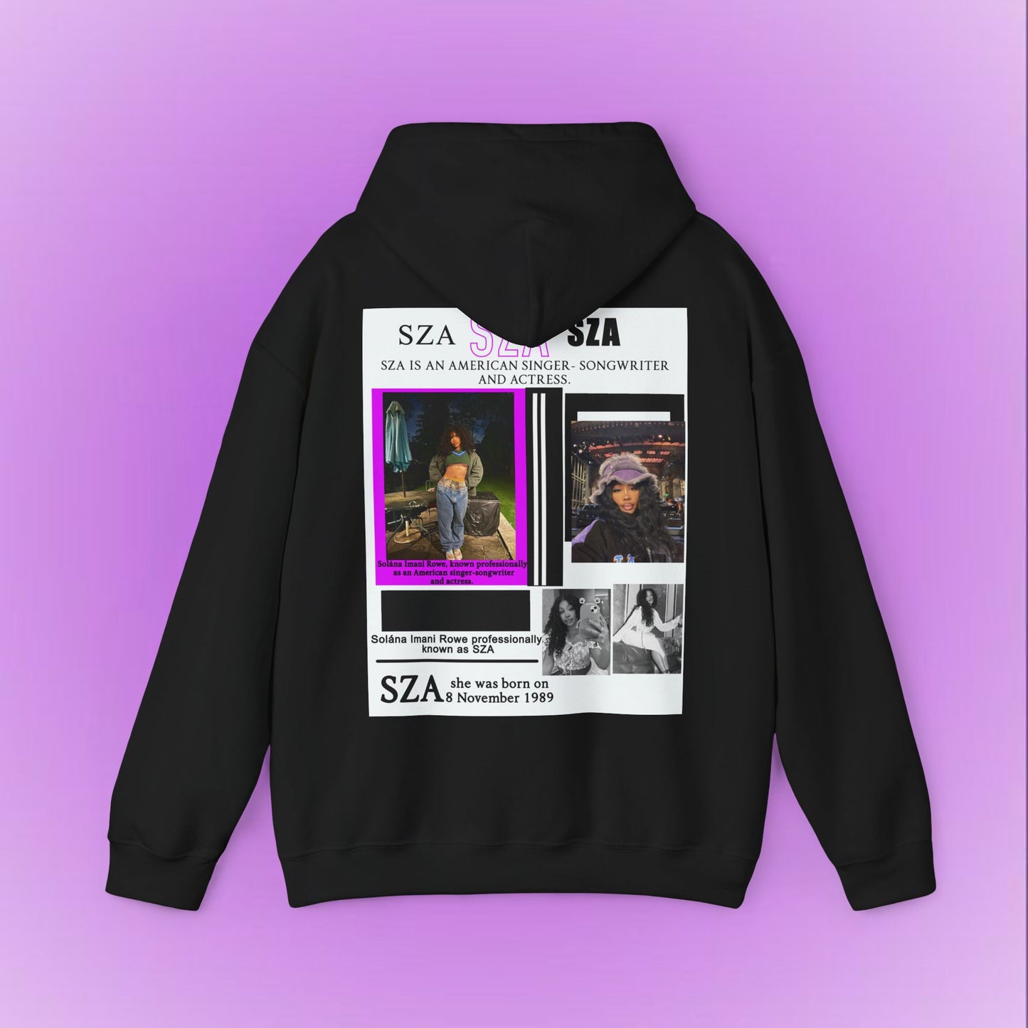 SZA Profile Hoodie
