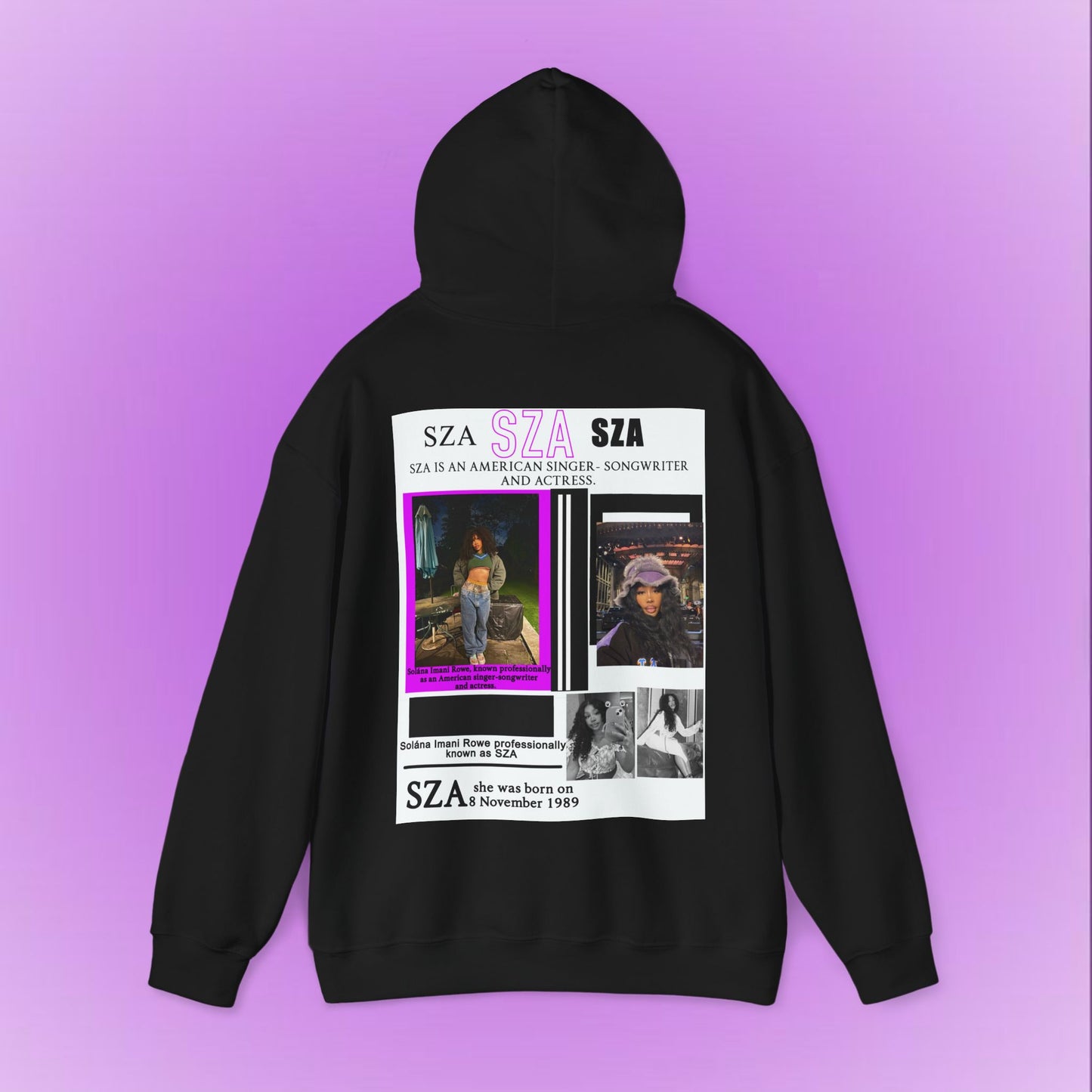 SZA Profile Hoodie