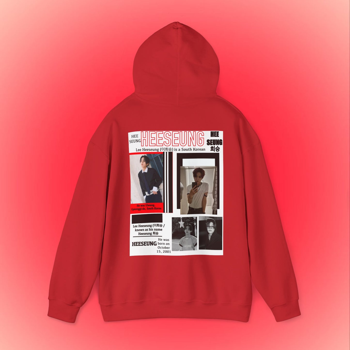 Heeseung Profile Hoodie