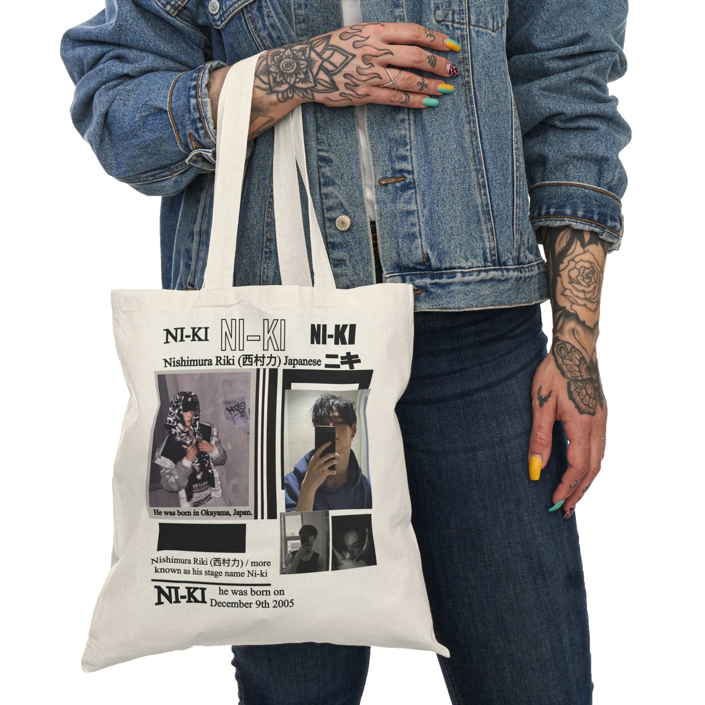 Ni-ki Tote Bag