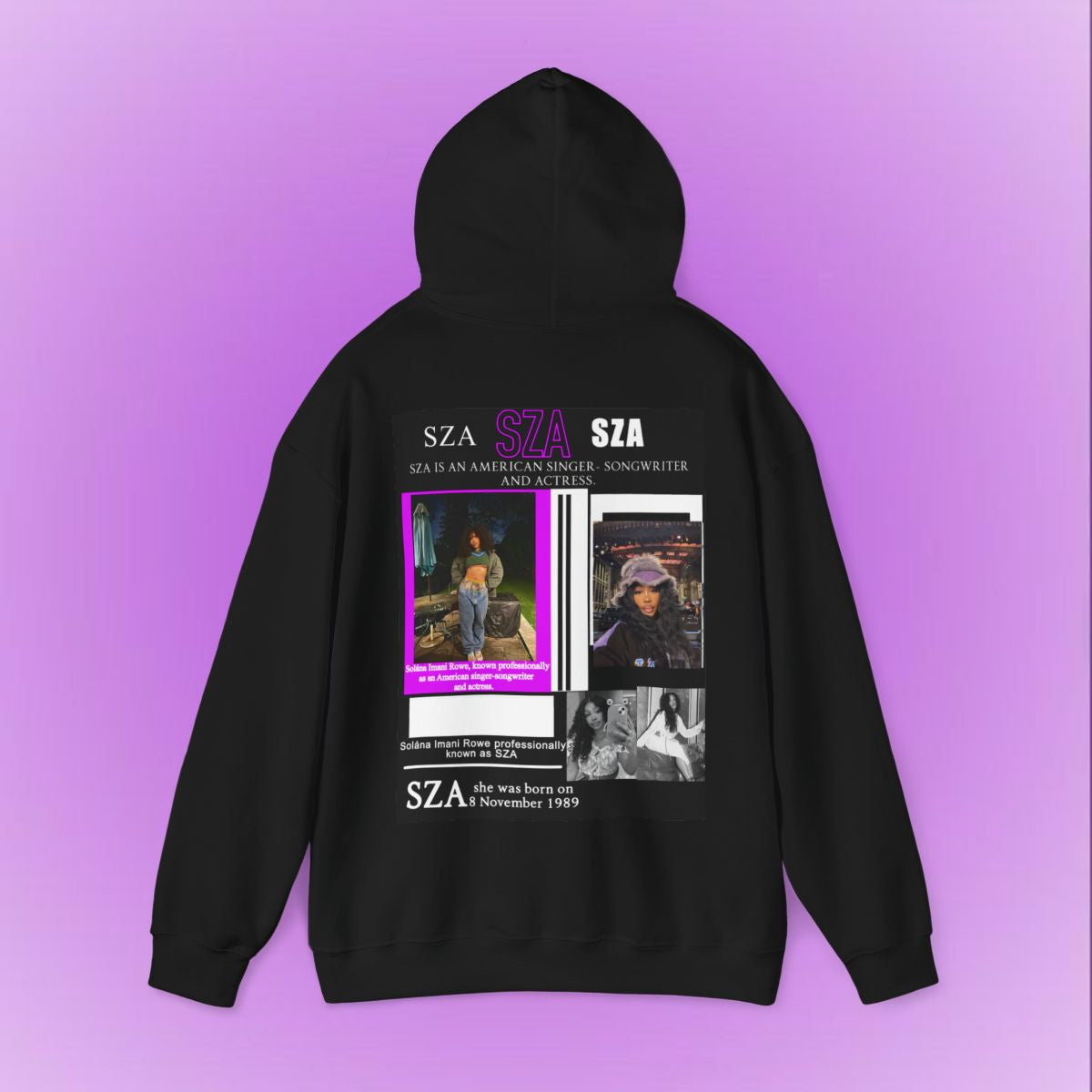 SZA Profile Hoodie