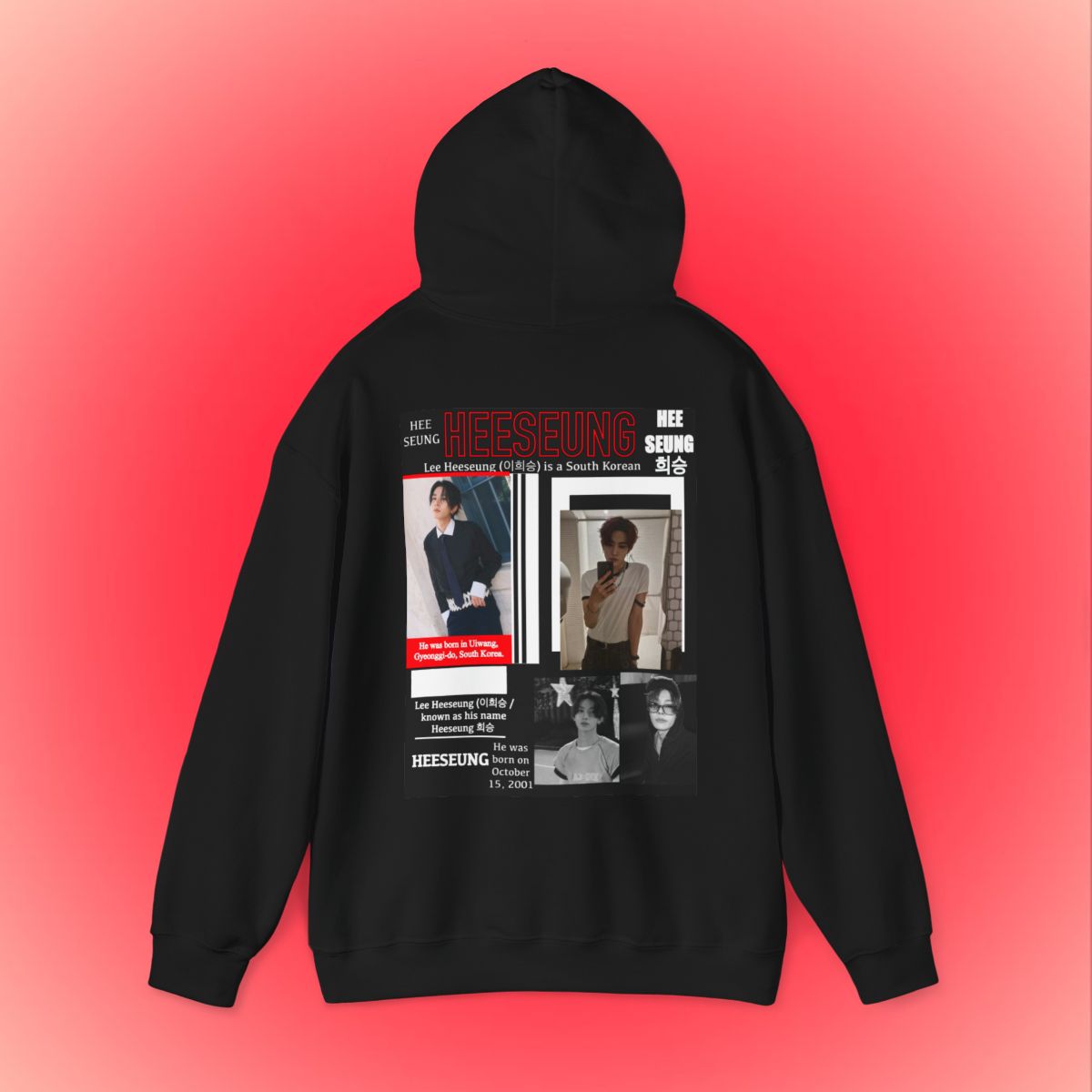 Heeseung Profile Hoodie