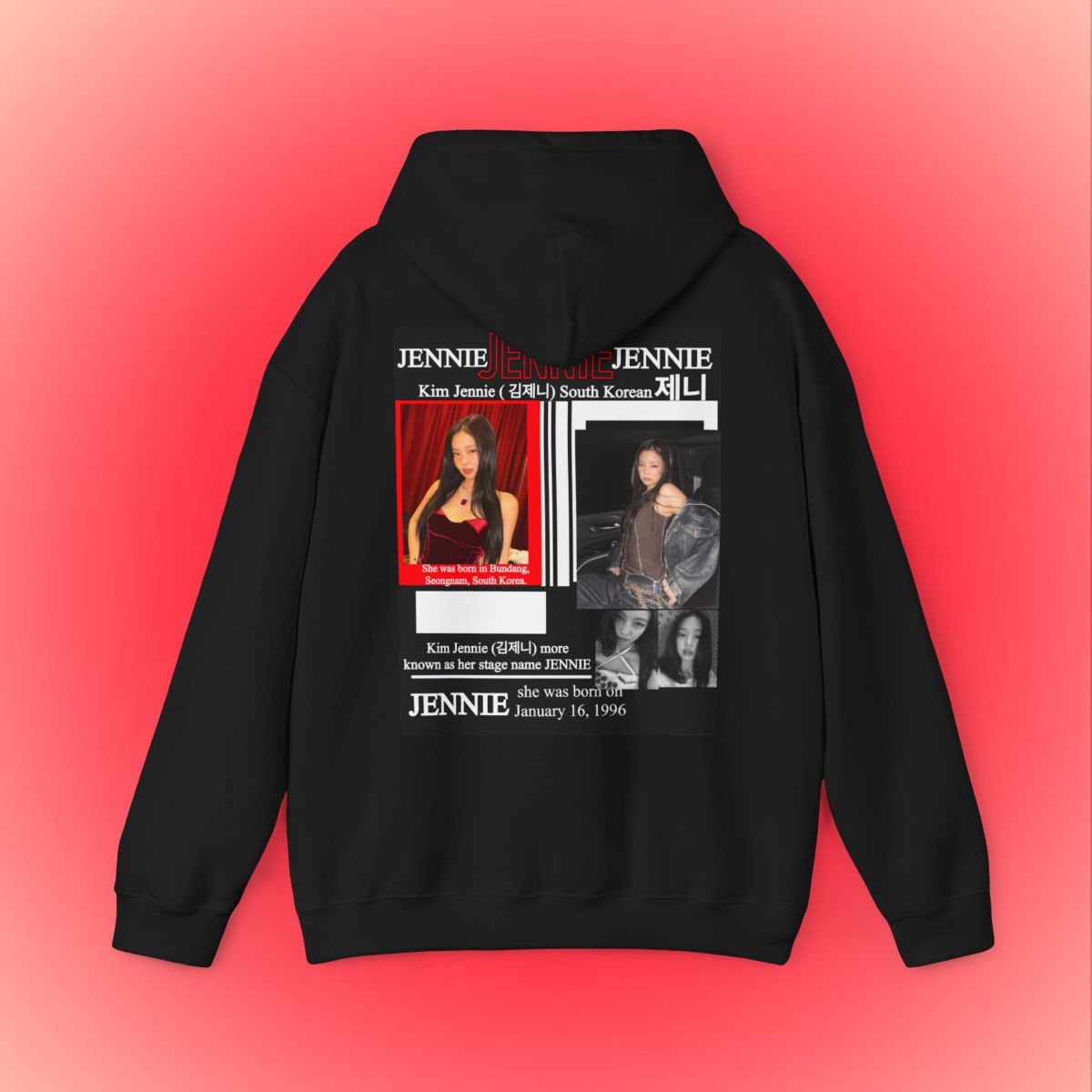 Jennie Profile Hoodie