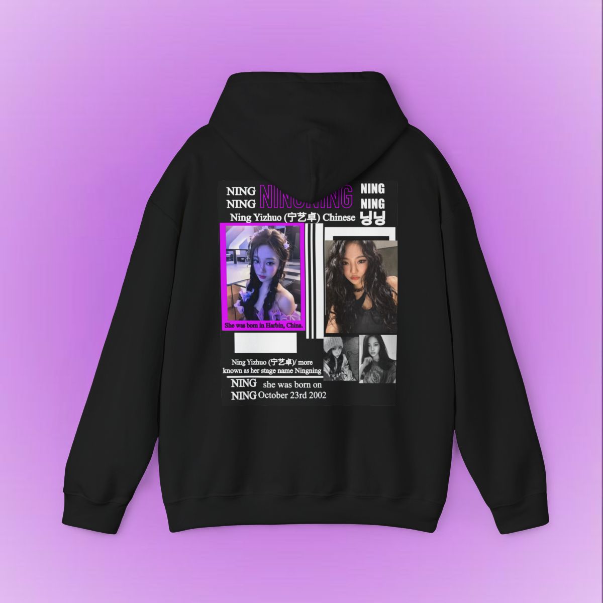 NingNing Profile Hoodie