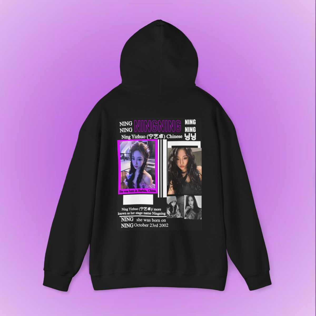 NingNing Profile Hoodie