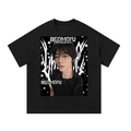 Beomgyu TXT Black Graphic T-Shirt