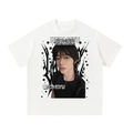 Beomgyu TXT White Graphic T-Shirt