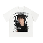 Beomgyu TXT White Graphic T-Shirt