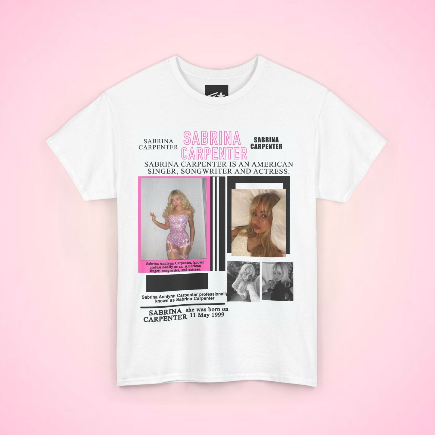 Sabrina Carpenter Profile Tee