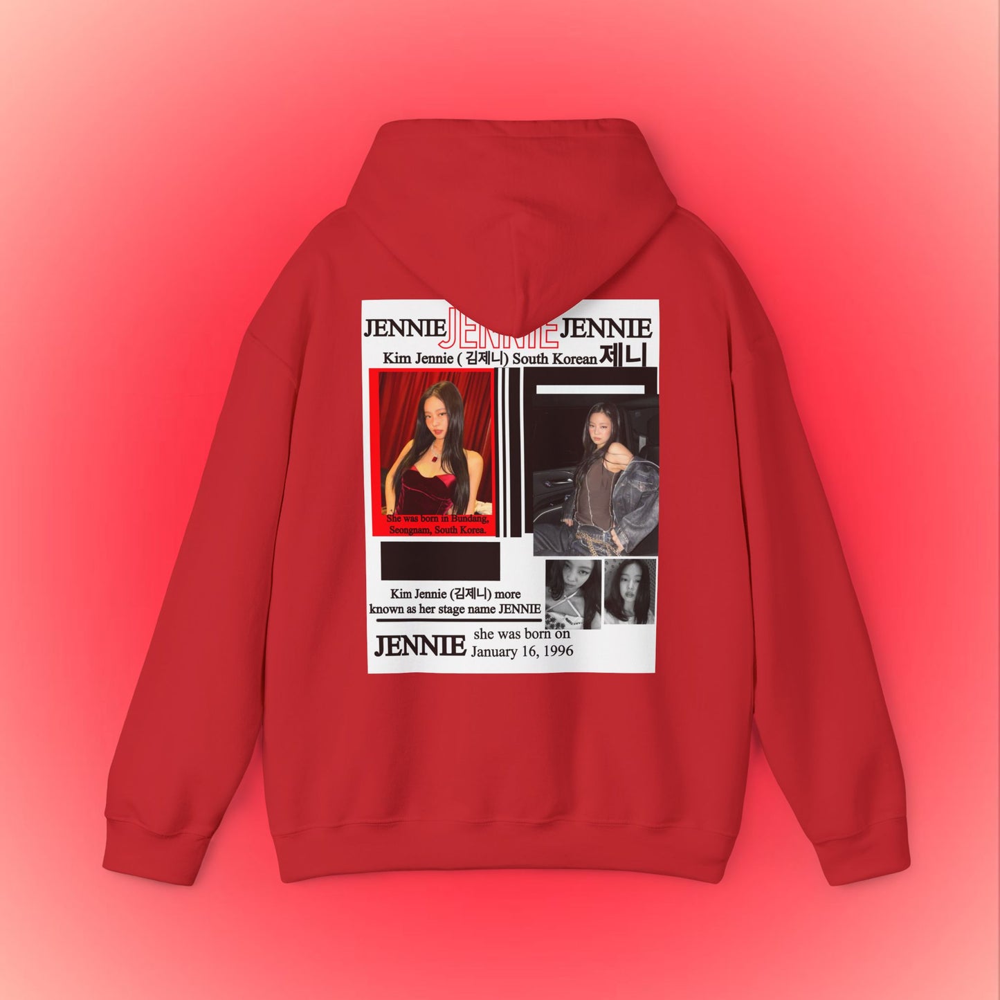 Jennie Profile Hoodie