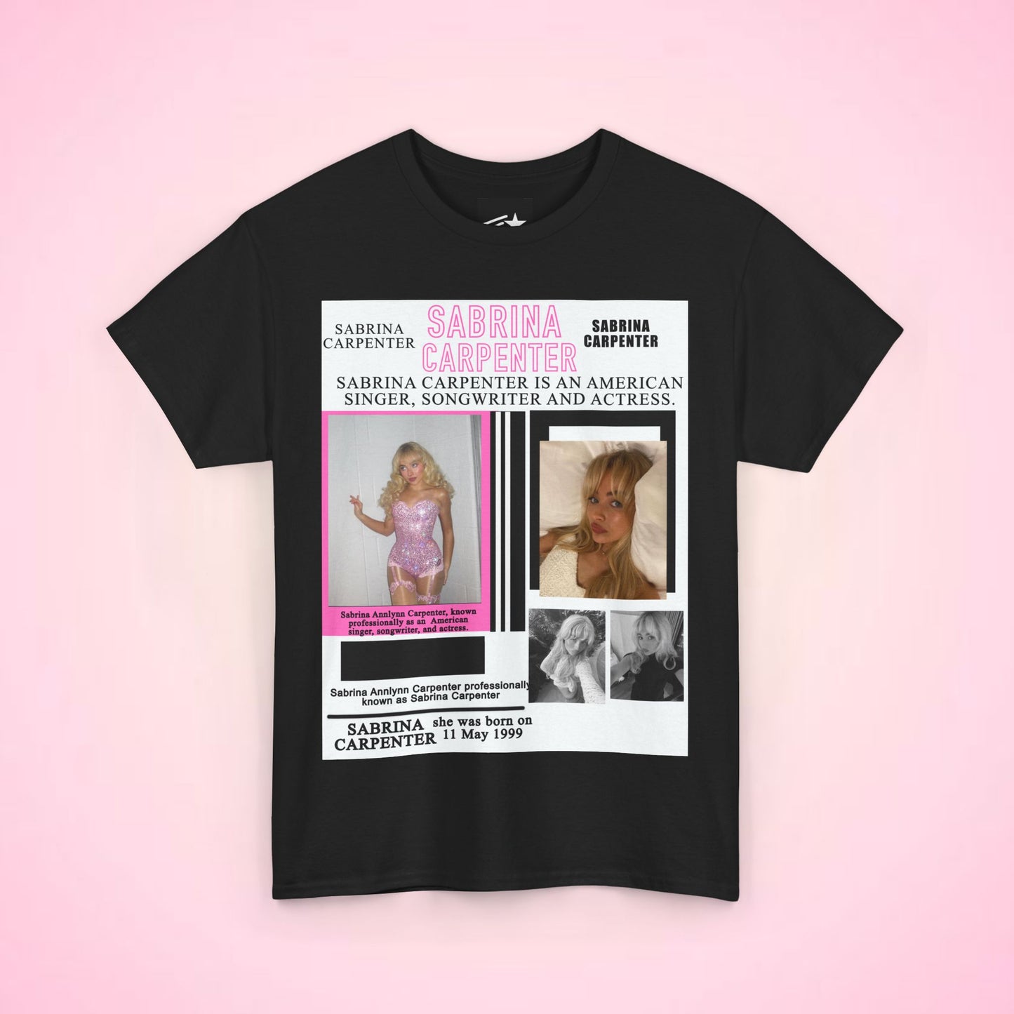 Sabrina Carpenter Profile Tee
