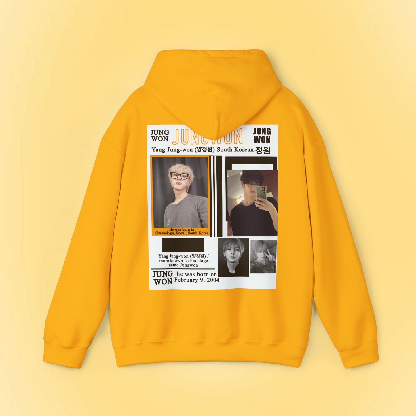 Jungwon Profile Hoodie