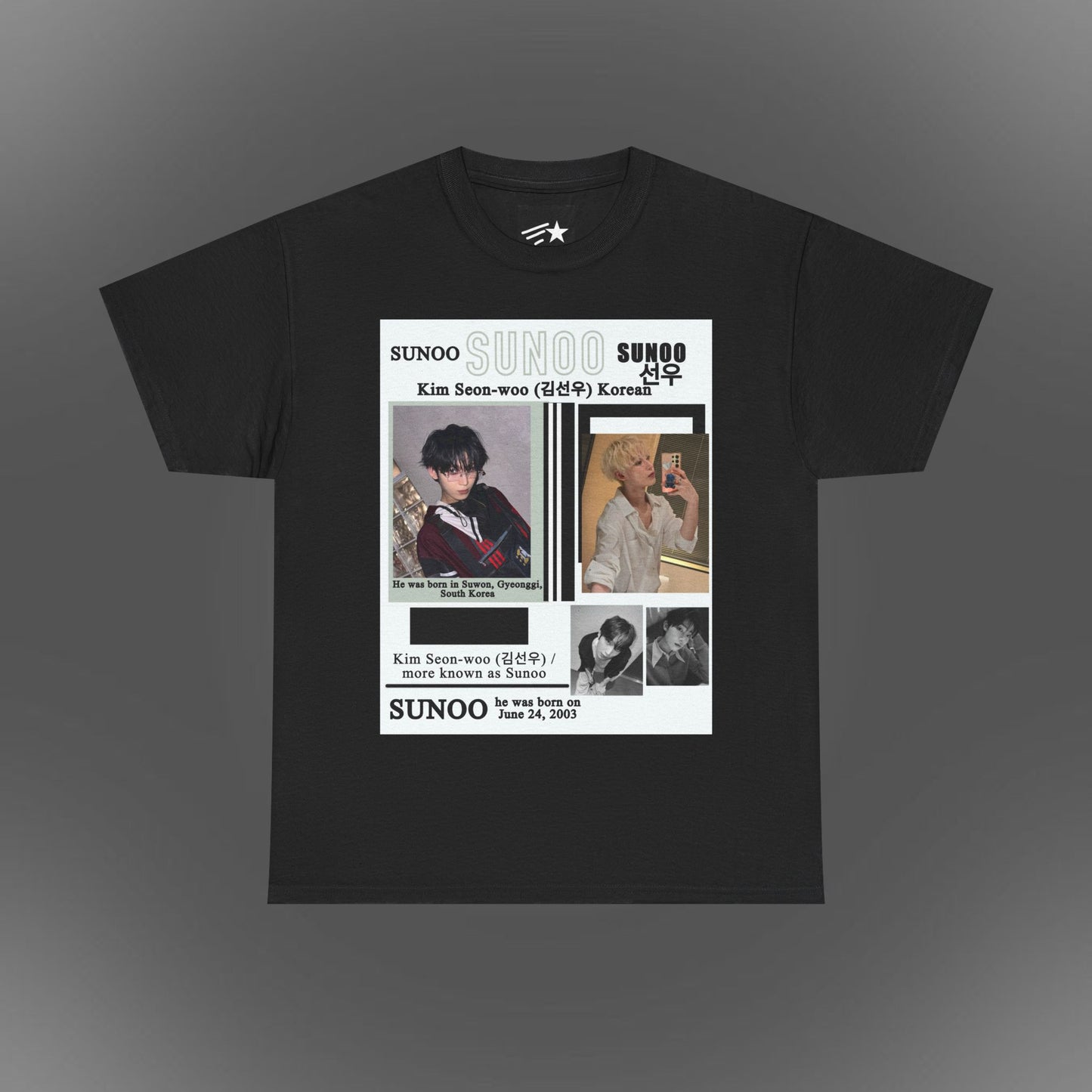 Sunoo Profile Tee