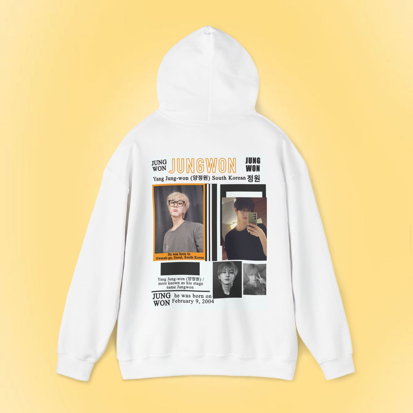 Jungwon Profile Hoodie