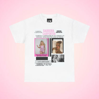 Sabrina Carpenter Profile Tee