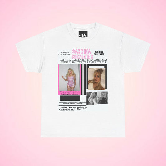 Sabrina Carpenter Profile Tee