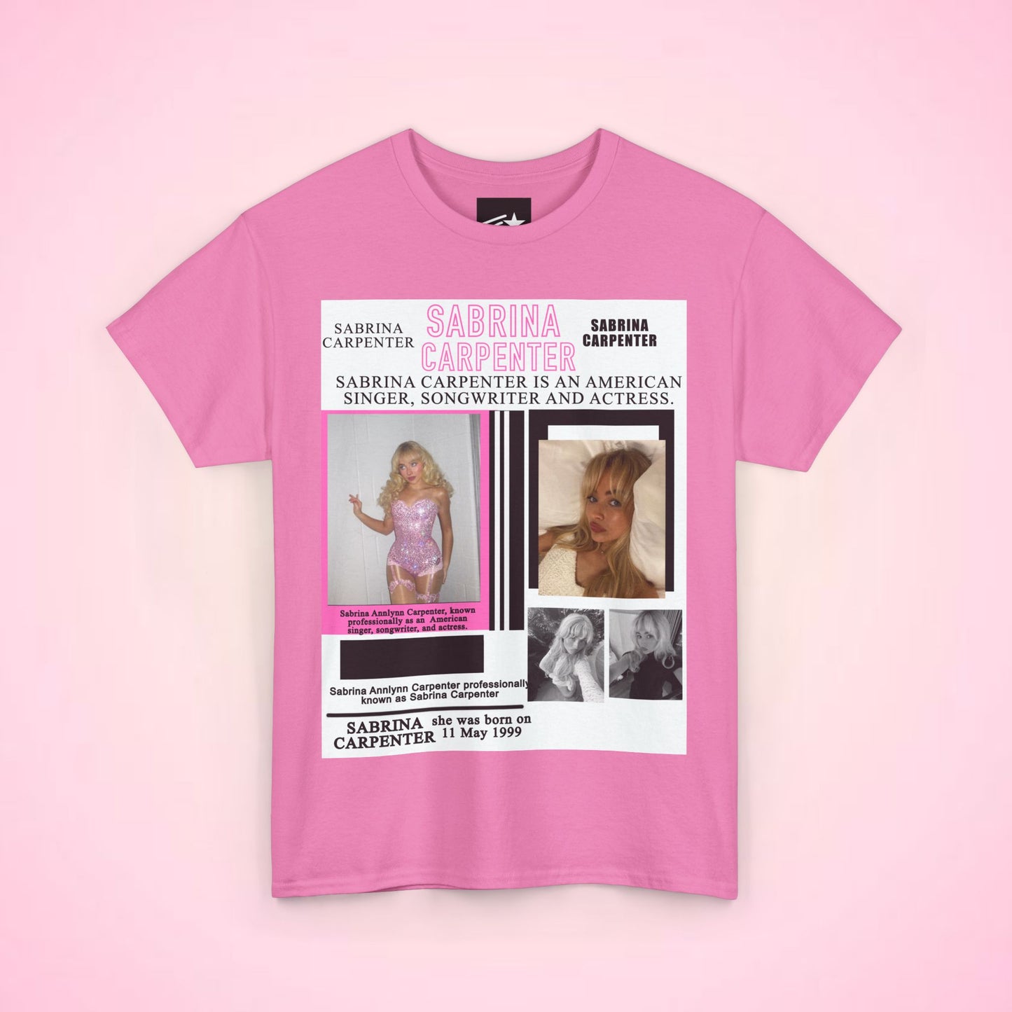 Sabrina Carpenter Profile Tee