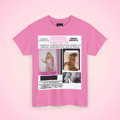 Sabrina Carpenter Profile Tee