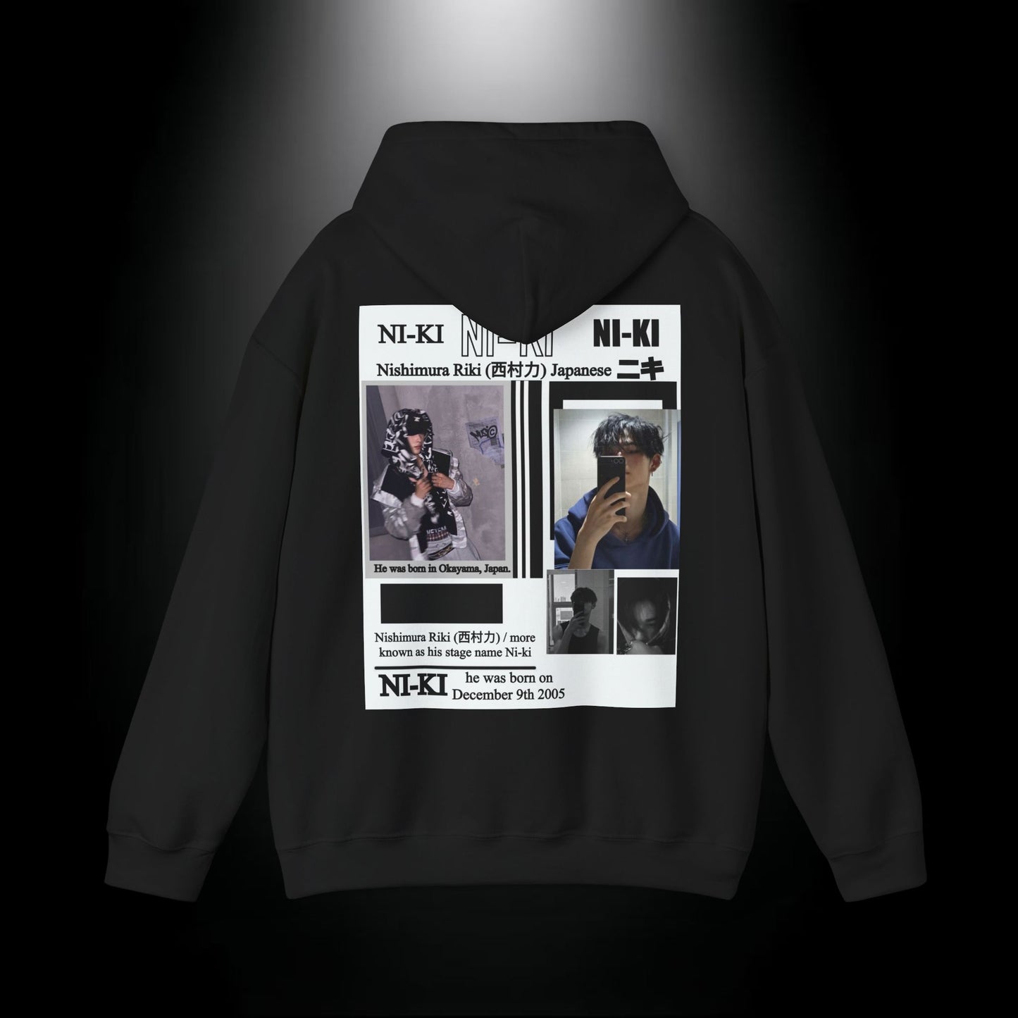 Ni-Ki Profile Hoodie