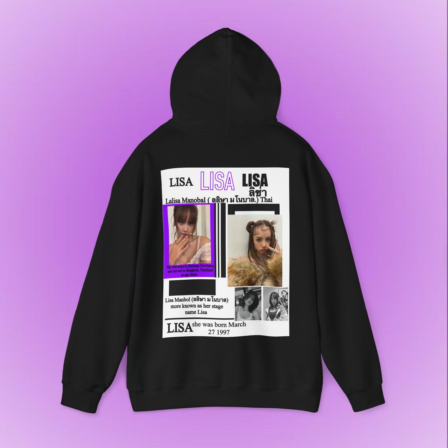 Lisa Profile Hoodie