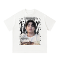 Taehyung BTS White Graphic T-Shirt