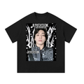 Jungkook BTS Black Graphic T-Shirt