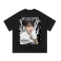 Seungmin Stray Kids Black T-Shirt