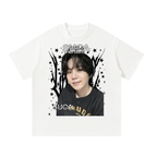 Suga BTS White Graphic T-Shirt