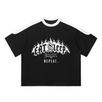 eat girl sleep fangirl repeat (black)