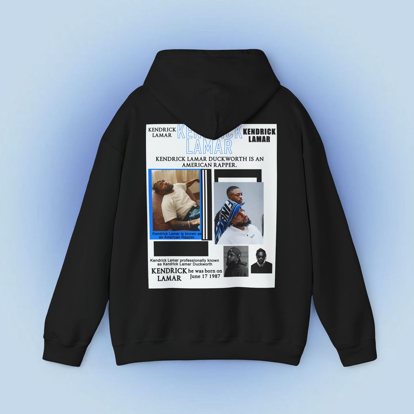 Kendrick Lamar Profile Hoodie