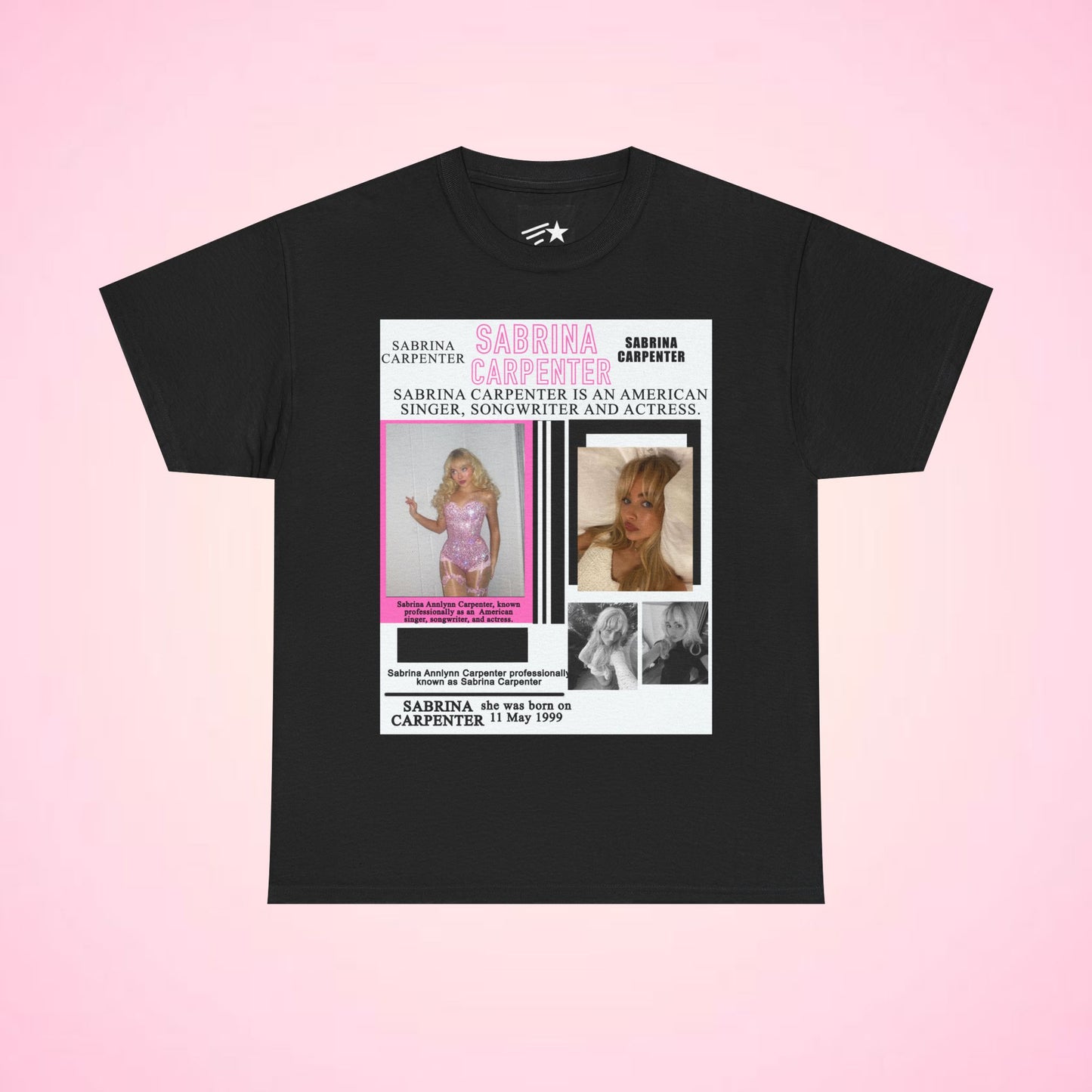 Sabrina Carpenter Profile Tee