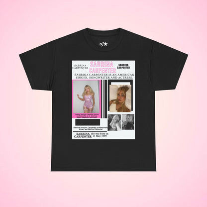 Sabrina Carpenter Profile Tee