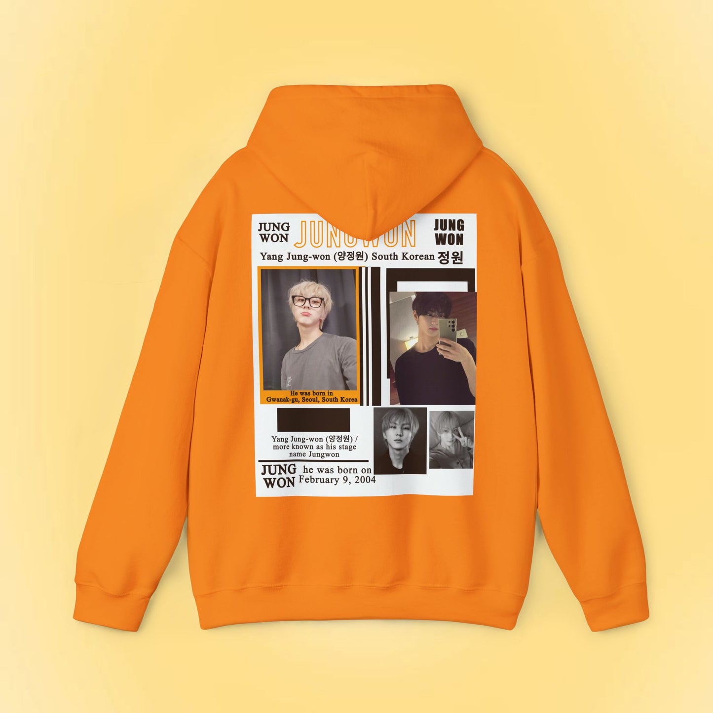 Jungwon Profile Hoodie