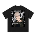 Huening Kai TXT Black Graphic T-Shirt