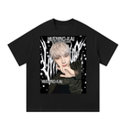 Huening Kai TXT Black Graphic T-Shirt