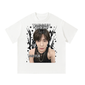Taehyun TXT White Graphic T-Shirt