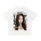 Yujin IVE White Graphic T-Shirt