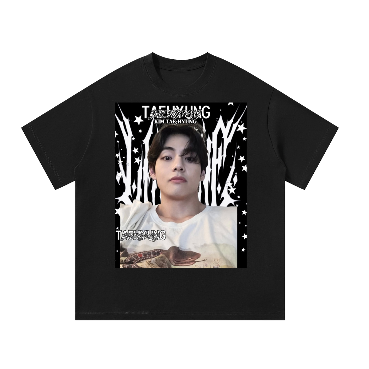 Taehyung BTS Black T-Shirt